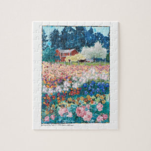 puzzle - ressort d'édredon d'art à la ferme