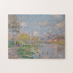 Puzzle Ressort par la Seine par Claude Monet