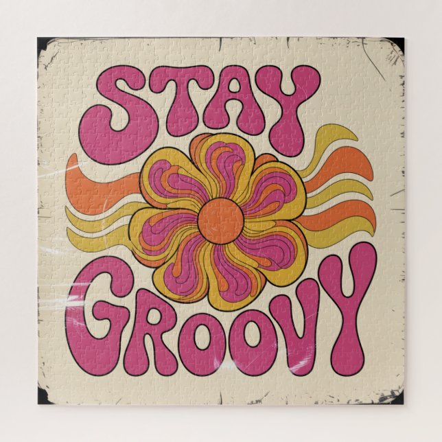 Puzzle Restez Groovy (Vertical)