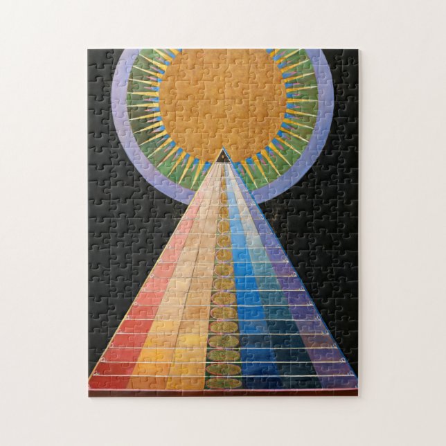 Puzzle Retable, Groupe X, No.1 par Hilma af Klint (Vertical)