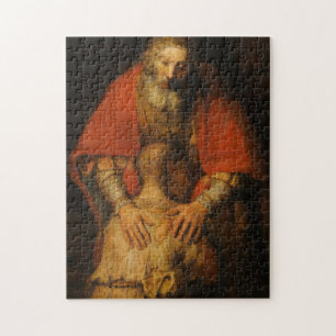 Puzzle Retour du Fils prodigue par Rembrandt