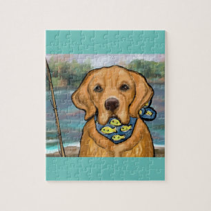 Puzzle Retriever doré