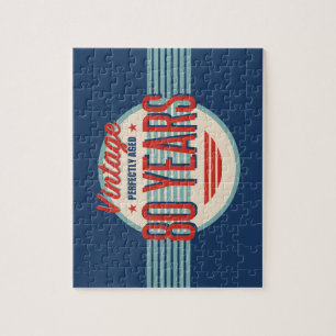 Puzzle Retro 80e anniversaire