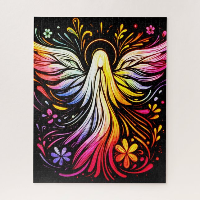 Puzzle Retro Angel Posters for Adults 16x20 520 Piece (Vertical)