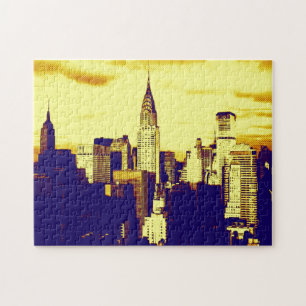 Puzzle Retro Pop Art New York