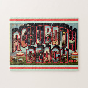 Puzzle Rétro Rehoboth Beach 11x14