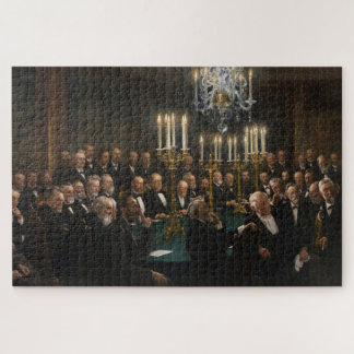 Puzzle Réunion à l'Académie royale danoise