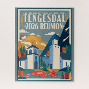 Puzzle Réunion de famille Tengesdal 2026