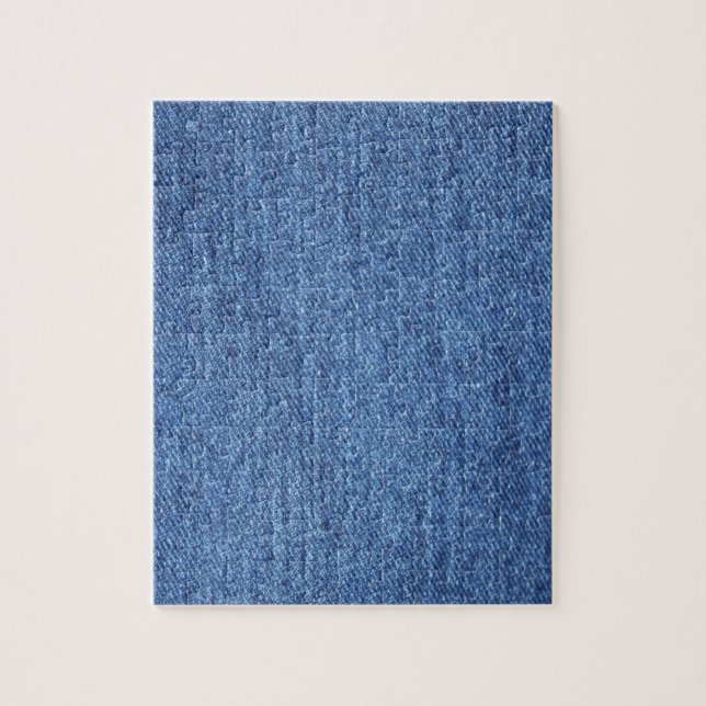 Puzzle Revêtement bleu blanc Denim - Regarder l'image (Vertical)