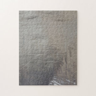 Puzzle Revêtement en tissu gris argenté