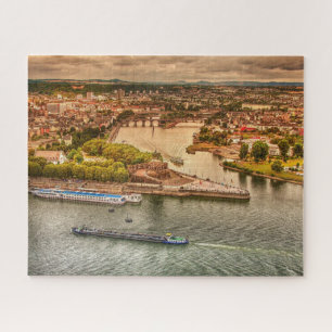 Puzzle Rhin, Allemagne Belle vue