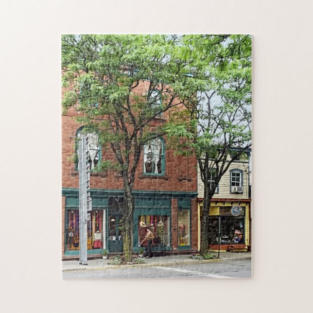 Puzzle Rhinebeck NY - Market Street (Vertical)