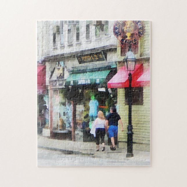 Puzzle Rhode Island - Thames Street Newport RI (Vertical)