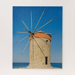 Puzzle Rhodes Windmill Jigsaw