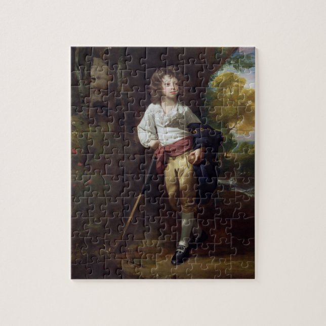 Puzzle Richard Heber, 1782 (huile sur la toile) (Vertical)