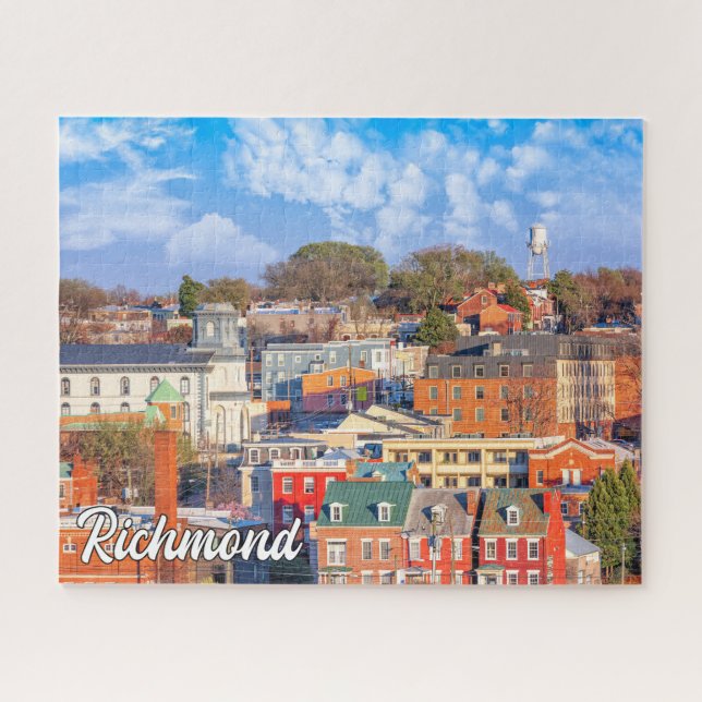 Puzzle Richmond, Virginie, États-Unis (Horizontal)