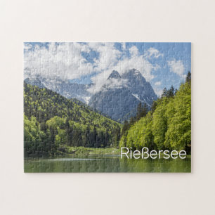 Puzzle Riessersee Alpes Garmisch Partenkirchen Bavière