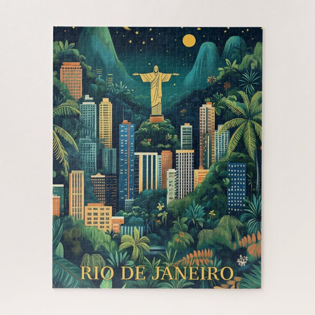 Puzzle Rio de Janeiro Brésil (Vertical)