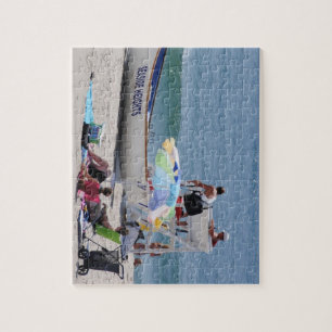 Puzzle Rivage de New Jersey de tailles de bord de la mer