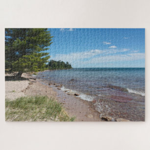 Puzzle Rivage du parc Brunette — Lac Supérieur, Michigan