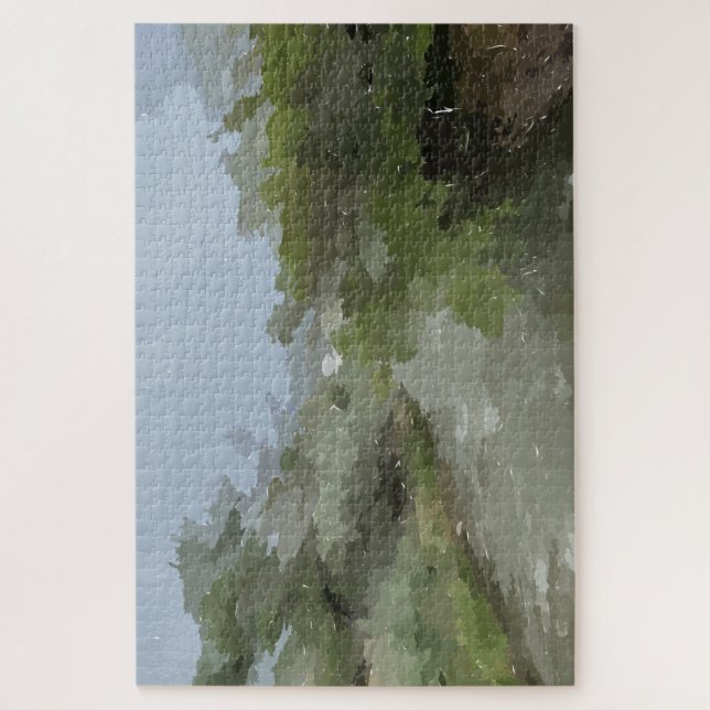 Puzzle River View (Vertical)