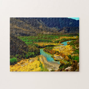 Puzzle Rivière Rio Grande Texas.