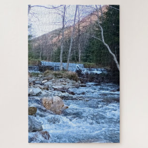 Puzzle Rivière sauvage de montagne - Nature sauvage Rouma