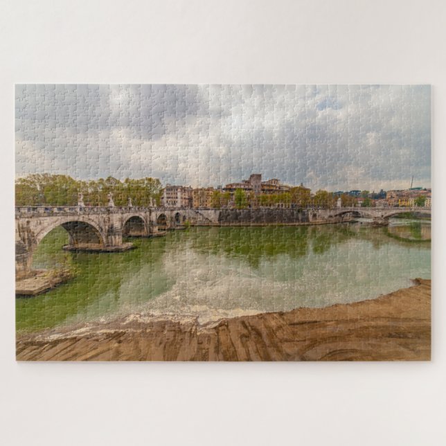 Puzzle Rivière Tevere à Rome, Italie (Horizontal)
