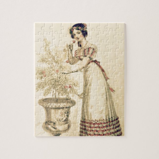 Puzzle Robe de boule de Jane Austen Regency (Vertical)