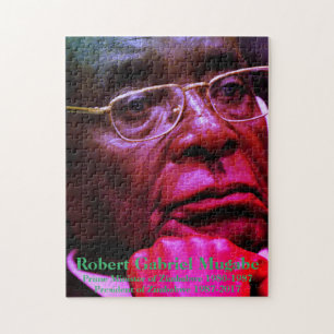Puzzle Robert G. Mugabe, Président du Zimbabwe
