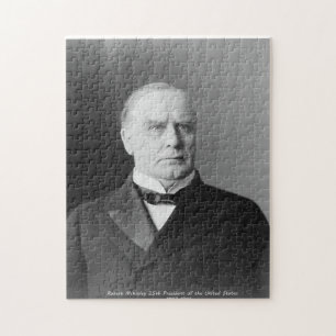 Puzzle Robert McKinley 25e président de l'Amérique