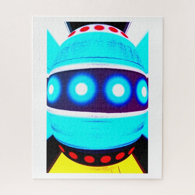 Puzzle robot Alien (Vertical)