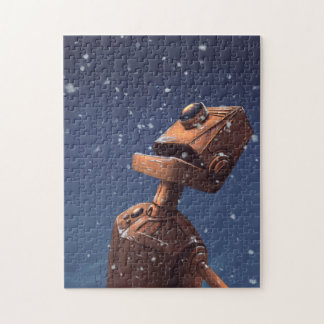 Puzzle Robot sous neige