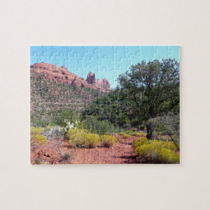 Puzzle Rochers rouges et cactées II à Sedona Arizona