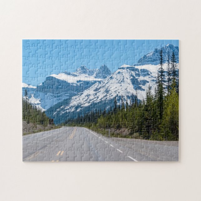Puzzle Rocheuses canadiennes - Route 93 de la promenade d (Horizontal)