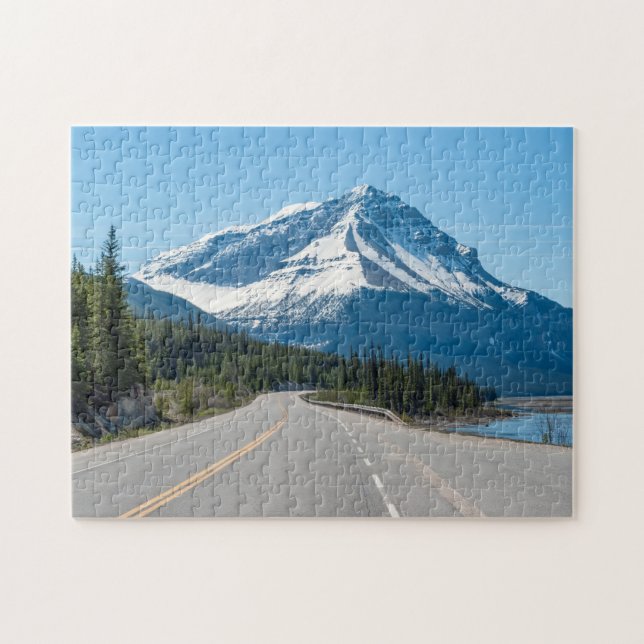 Puzzle Rocheuses canadiennes - Route 93 de la promenade d (Horizontal)
