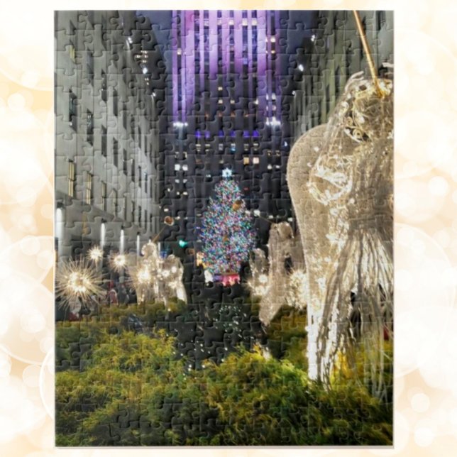 Puzzle Rockefeller Plaza Christmas NYC (Créateur téléchargé)