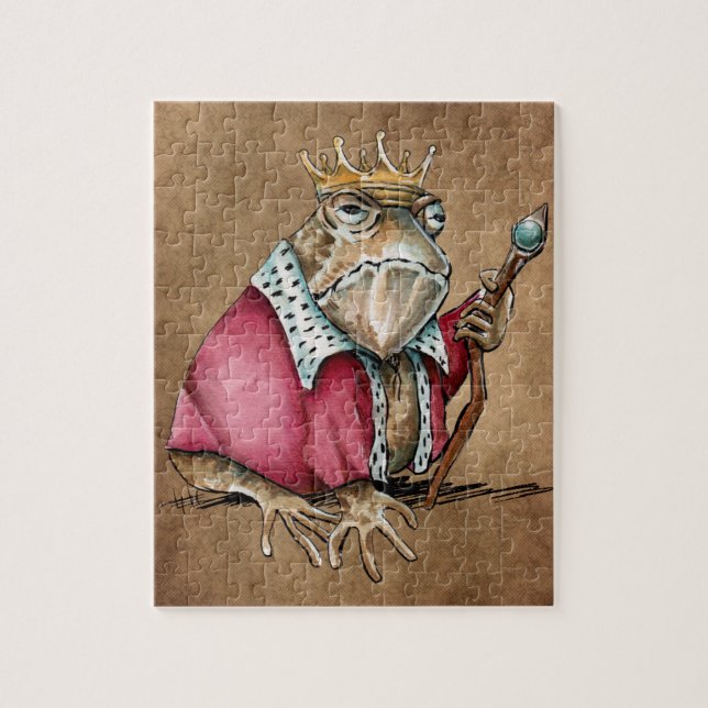 Puzzle Roi Crapaud  (Vertical)