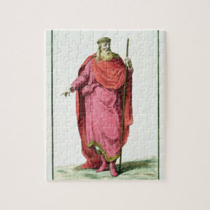 Puzzle Roi de Clovis I (481-511) des contreseings de