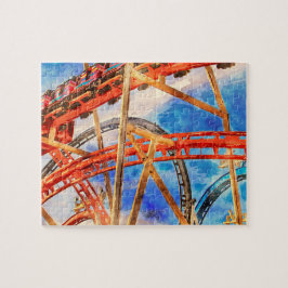 Puzzle "Roller Untersetzer"
