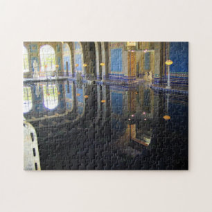 Puzzle Roman Pool at Hearst Castle, Californie