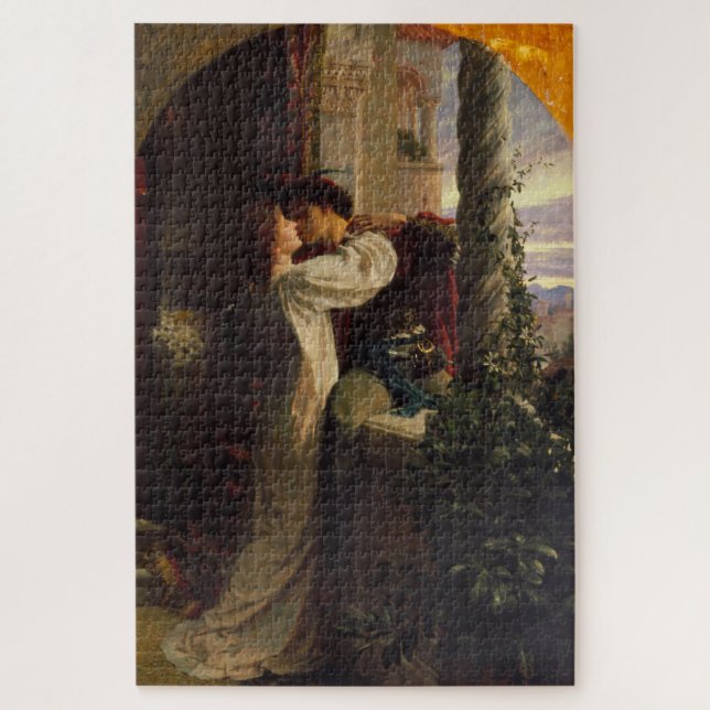 Puzzle Romeo et Juliet (par Frank Dicksee) (Vertical)