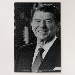 Puzzle Ronald Reagn 40th President of the United States J