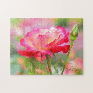 Puzzle Rosa Double Delight