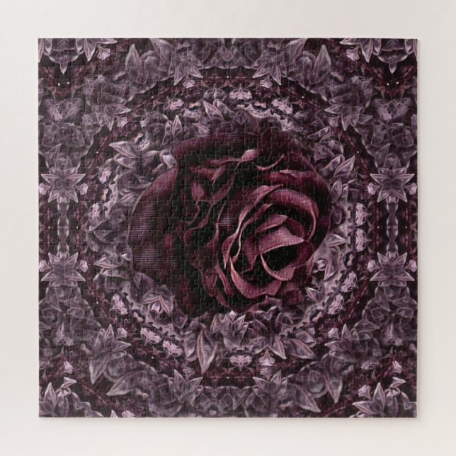 Puzzle Rosace Mandala  (Vertical)