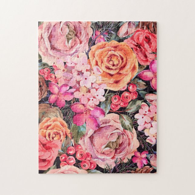 Puzzle rose (Vertical)