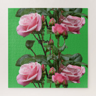 PUZZLE ROSE ANGLAIS ROSE