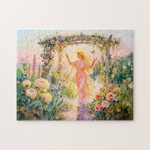 Puzzle Rose Aurore Déesse Grecque Lever du Soleil