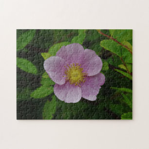 Puzzle Rose de rose sauvage
