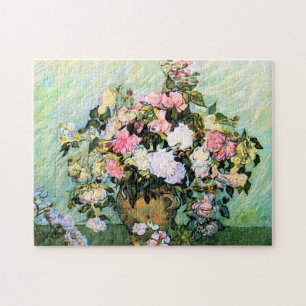 Puzzle rose de roses de Van Gogh